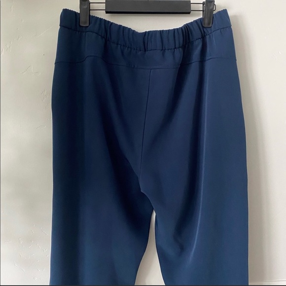 Avia hi waisted casual navy tie waistband jogger pants - Picture 2 of 5